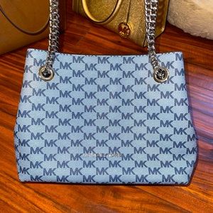 Michael Kors Navy Shoulder Bag